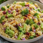 Fresh Broccoli pasta salad