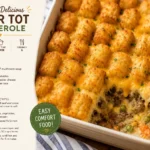 Simple and Delicious Tater Tot Casserole Recipe